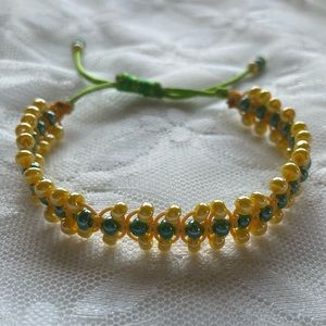 New Beaded Thread Bracelet